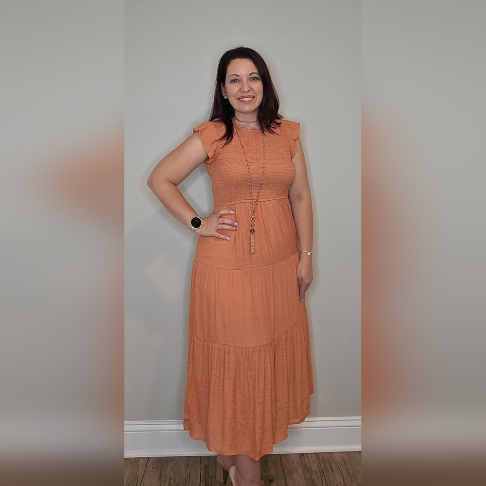 Apricot Delight Dress